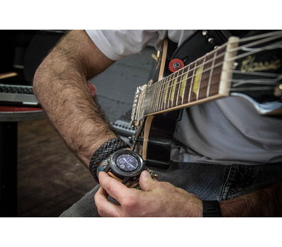 Фото 6070: Часы FENIX 3 SAPPHIRE серый с кожаным ремешком