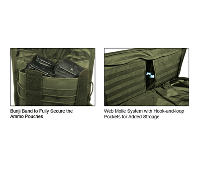 Фото 7318: Тактическая сумка Leapers UTG Combat Operation 34 RC Series Gun Case, OD Green PVC-RC34G