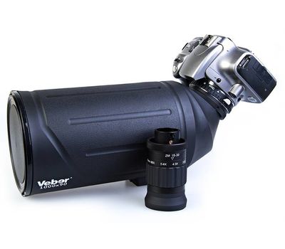 Фото 3579: Телескоп-Зрительная труба Veber MAK 1000х90 черный
