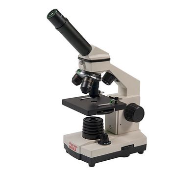 Фото 692: Микроскоп школьный Эврика 40х-1280х с видеоокуляром в кейсе
