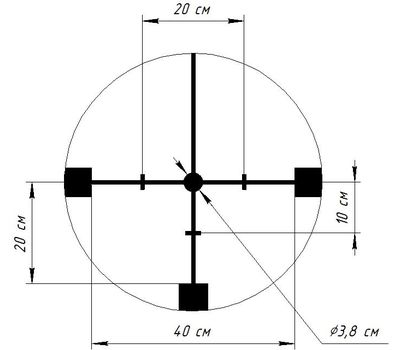 Фото 1513: Оптический прицел Dedal DH 1-7x24 (диаметр 30мм), с подсветкой